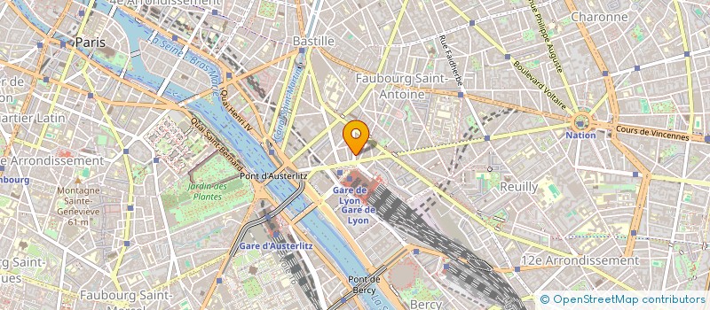 localisation de l'entreprise MADAME MARIE-LAURE CHARLES  PARIS