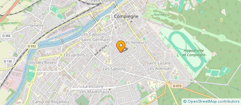 localisation de l'entreprise MADAME MARIE LAURE CHARPIE  COMPIEGNE