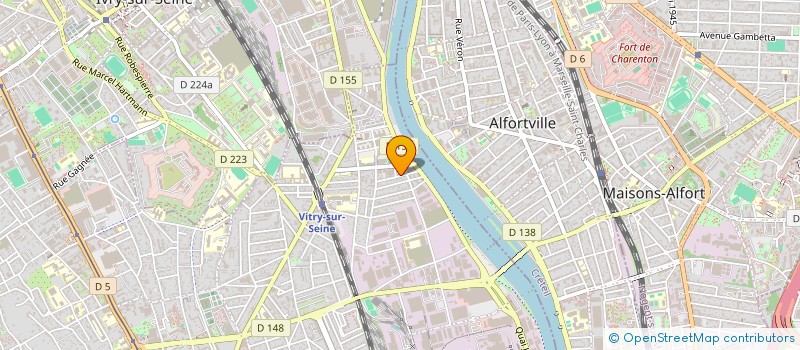 localisation de l'entreprise MADAME MARIE-LAURE CHEVALLIER à VITRY-SUR-SEINE