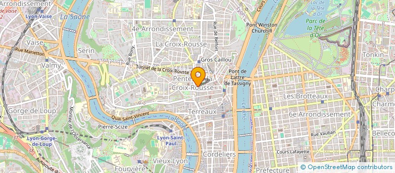 localisation de l'entreprise MADAME MARIE-LAURE CHUZEVILLE à LYON