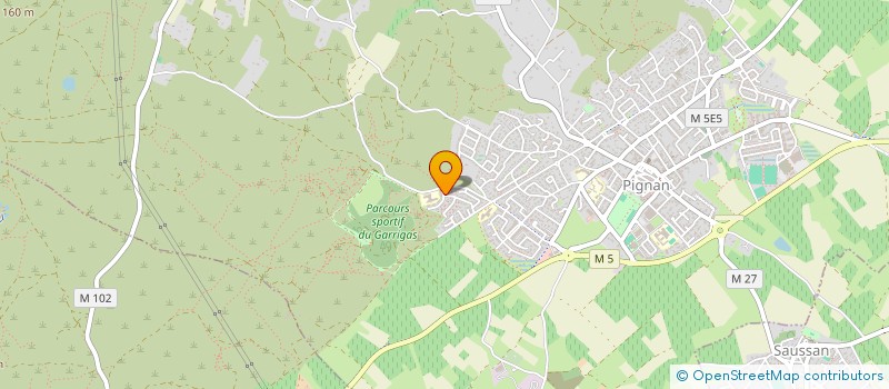 localisation de l'entreprise MADAME MARIE-LAURE CIFUENTES  MONTARNAUD