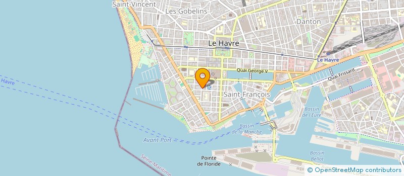 localisation de l'entreprise MADAME MARIE-LAURE COIS à LE HAVRE