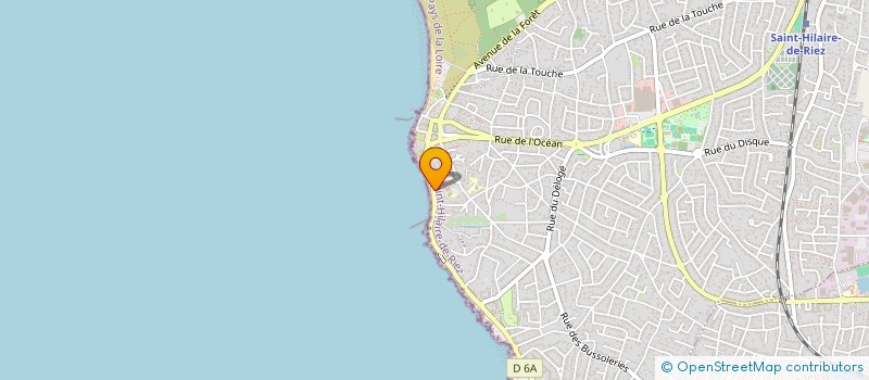 localisation de l'entreprise MADAME MARIE-LAURE COLOMBAT  SAINT-HILAIRE-DE-RIEZ