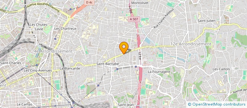 localisation de l'entreprise MADAME MARIE-LAURE COMPAGNY à MARSEILLE