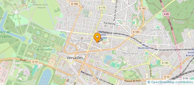 localisation de l'entreprise MADAME MARIE LAURE COPPIN à VERSAILLES