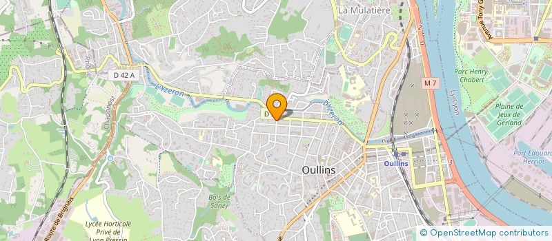 localisation de l'entreprise MADAME MARIE-LAURE CORNELIE  OULLINS-PIERRE-BENITE