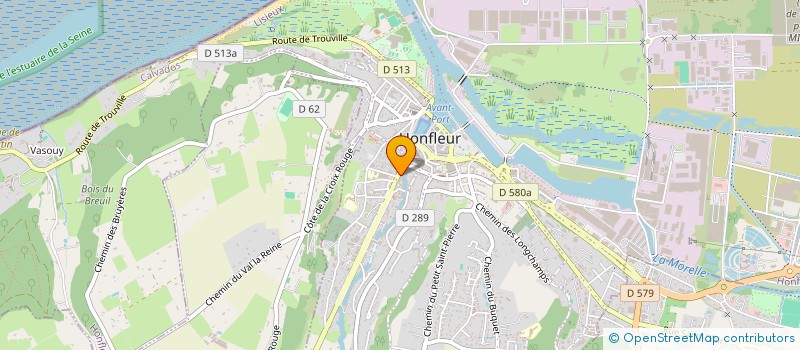 localisation de l'entreprise MADAME MARIE-LAURE COUYERE  HONFLEUR