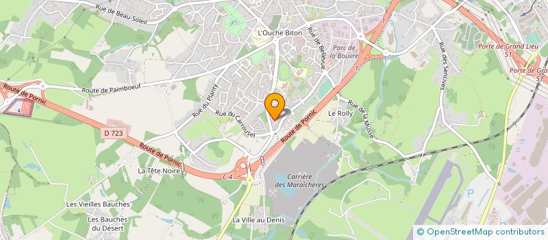 localisation de l'entreprise MADAME MARIE-LAURE CRESPEL  BOUGUENAIS