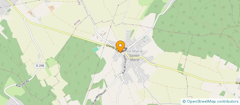 localisation de l'entreprise MADAME MARIE LAURE CUNIN à SAINTE-MARIE