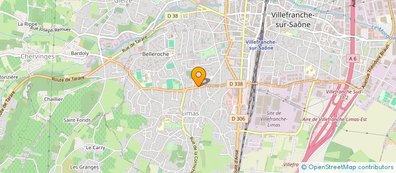 localisation de l'entreprise MADAME MARIE-LAURE DEPLANCHE  LIMAS