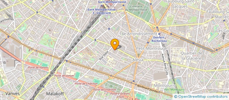 localisation de l'entreprise MADAME MARIE-LAURE DUBOIS  PARIS