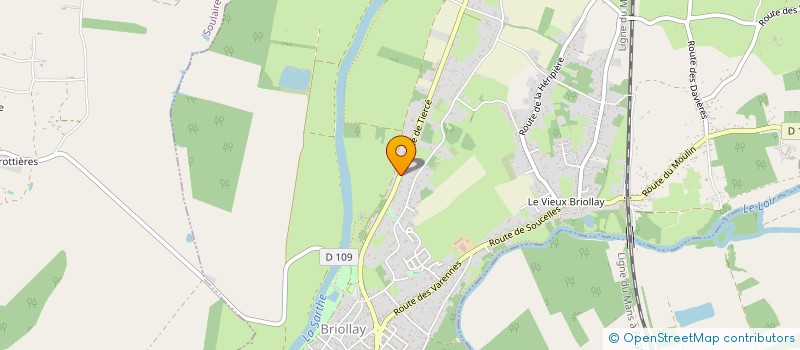 localisation de l'entreprise MADAME MARIE-LAURE DUHAU  BRIOLLAY