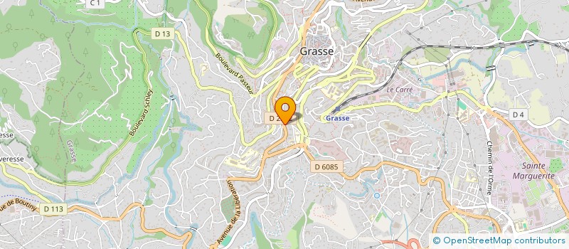 localisation de l'entreprise MADAME MARIE LAURE DUJARDIN à GRASSE