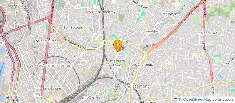 localisation de l'entreprise MADAME MARIE-LAURE EBERLE à MARSEILLE
