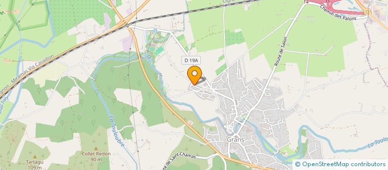 localisation de l'entreprise MADAME MARIE-LAURE EMMA  GRANS