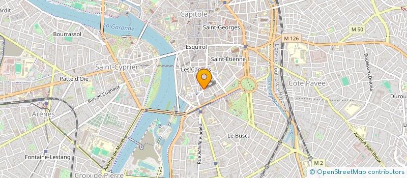 localisation de l'entreprise MADAME MARIE-LAURE FORTUNE  TOULOUSE