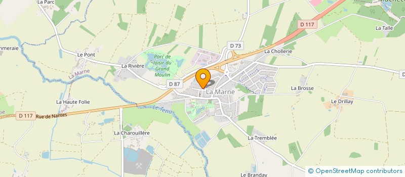 localisation de l'entreprise MADAME MARIE-LAURE FRANCHETEAU  MACHECOUL-SAINT-MEME