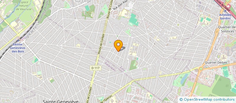 localisation de l'entreprise MADAME MARIE-LAURE GANGNAT  MORSANG-SUR-ORGE