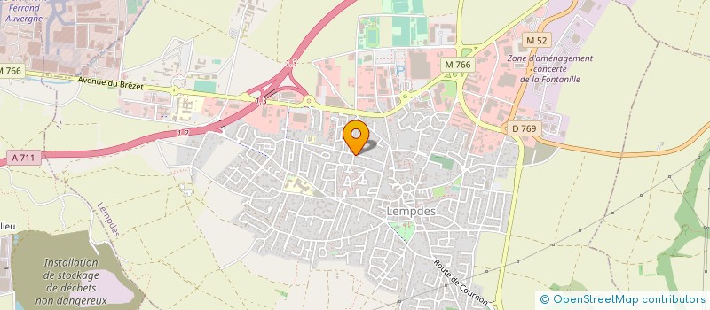 localisation de l'entreprise MADAME MARIE-LAURE GASNET  LEMPDES