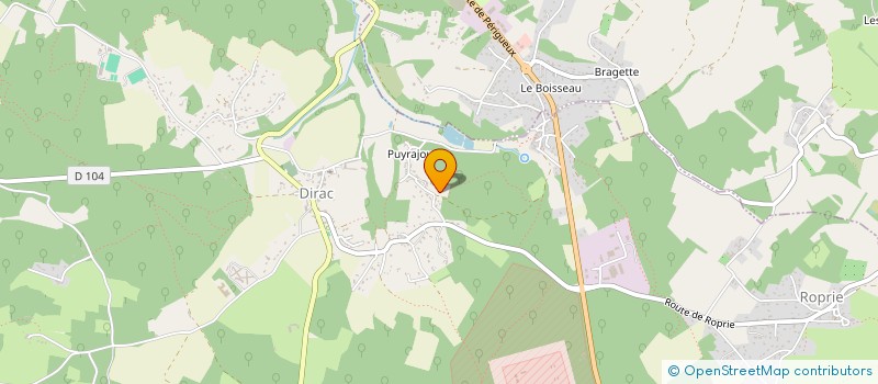 localisation de l'entreprise MADAME MARIE-LAURE GAUTIER  DIRAC