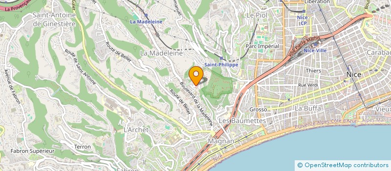 localisation de l'entreprise MADAME MARIE-LAURE GEBELIN  NICE