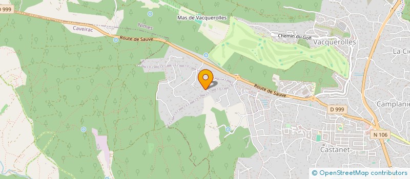 localisation de l'entreprise MADAME MARIE LAURE GENDAUD  NIMES