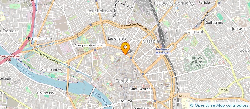 localisation de l'entreprise MADAME MARIE-LAURE GENDRY à TOULOUSE