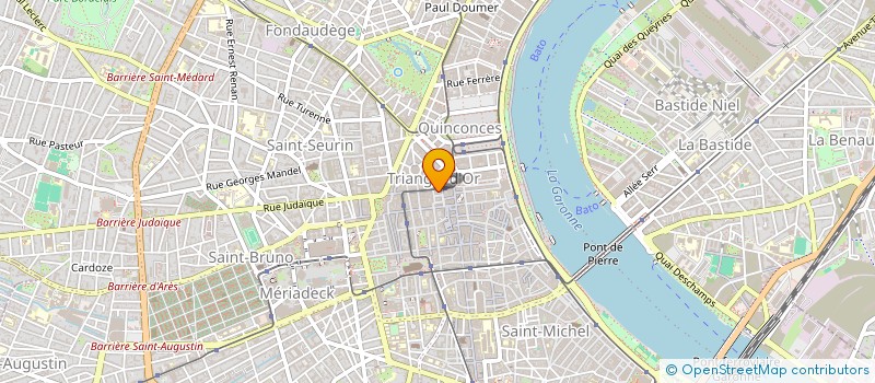 localisation de l'entreprise MADAME MARIE LAURE GRUNEWALD  BORDEAUX