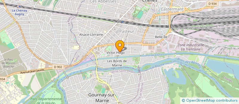 localisation de l'entreprise MADAME MARIE-LAURE GUCCIARDI à CHELLES