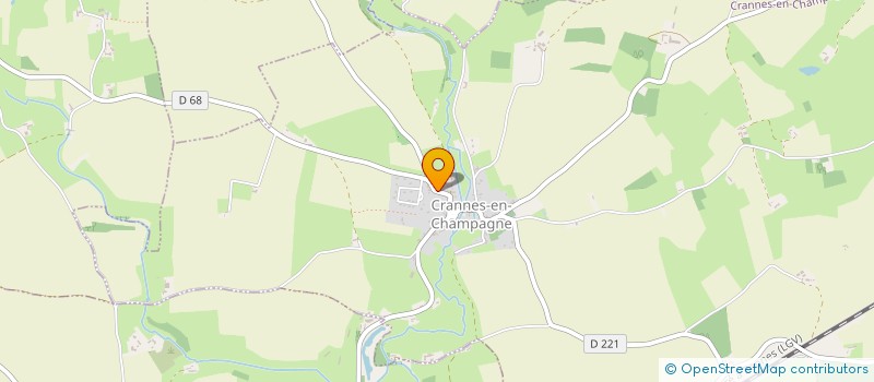 localisation de l'entreprise MADAME MARIE LAURE GUIBRUNET  CRANNES-EN-CHAMPAGNE