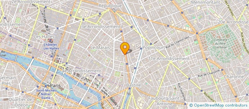 localisation de l'entreprise MADAME MARIE-LAURE HAREL  PARIS