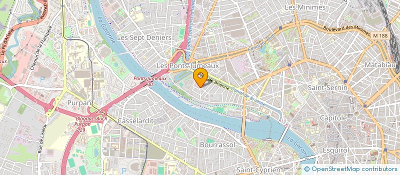 localisation de l'entreprise MADAME MARIE-LAURE HAYE à TOULOUSE