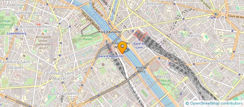 localisation de l'entreprise MADAME MARIE-LAURE HELENE CADET DE FONTENAY  PARIS