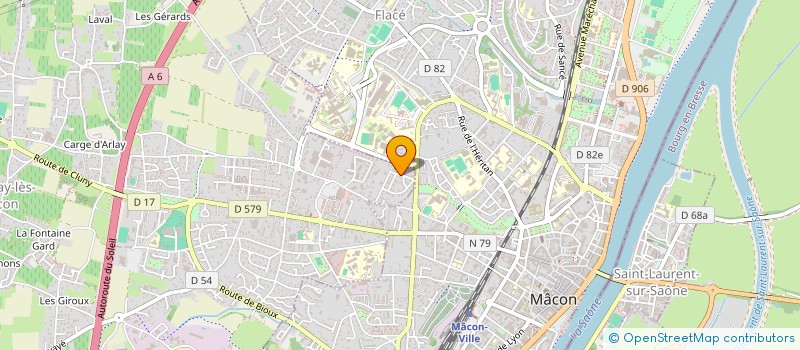 localisation de l'entreprise MADAME MARIE-LAURE JAMBON  CHARNAY-LES-MACON