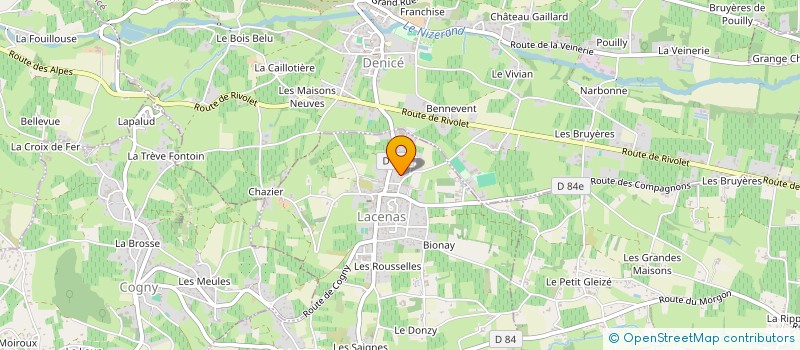 localisation de l'entreprise MADAME MARIE LAURE JAMBOR  LACENAS