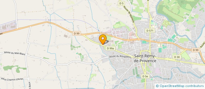 localisation de l'entreprise MADAME MARIE-LAURE JOURDAN  SAINT-REMY-DE-PROVENCE
