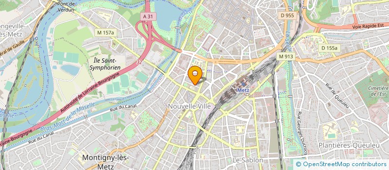 localisation de l'entreprise MADAME MARIE-LAURE KEDZIERSKI  METZ