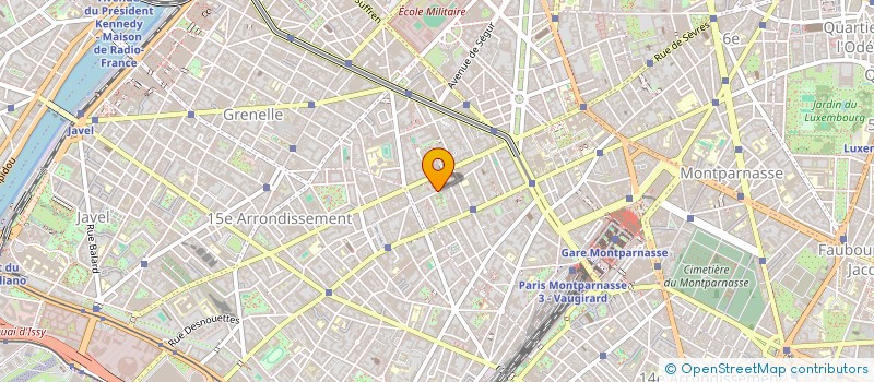 localisation de l'entreprise MADAME MARIE-LAURE LACROIX  PARIS