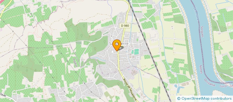 localisation de l'entreprise MADAME MARIE LAURE LAGARDE  SAUVETERRE