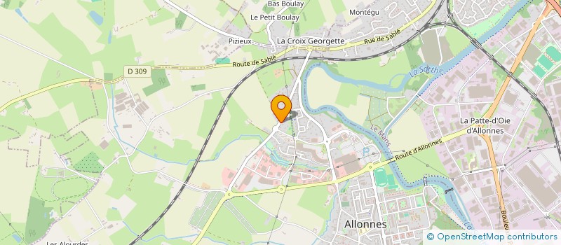 localisation de l'entreprise MADAME MARIE-LAURE LAMBERT  SPAY