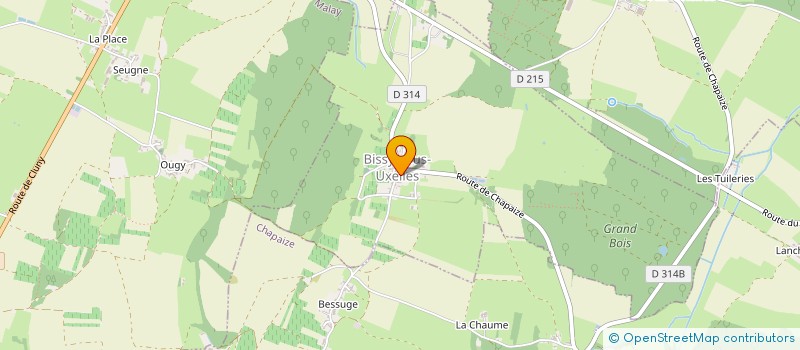 localisation de l'entreprise MADAME MARIE LAURE LANDRY  BISSY-SOUS-UXELLES