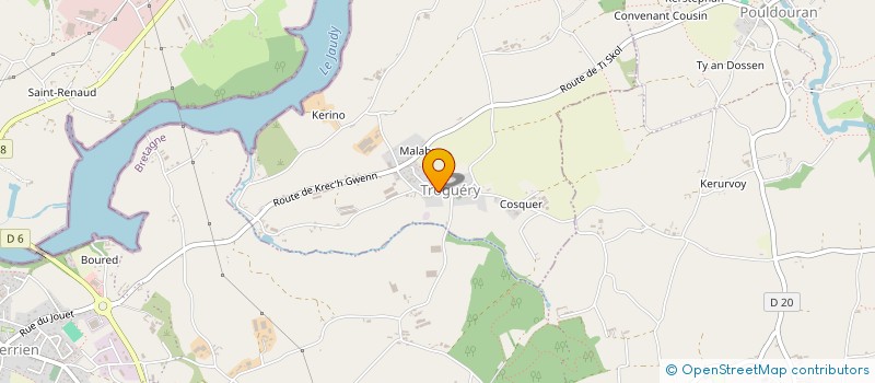 localisation de l'entreprise MADAME MARIE-LAURE LE DUC  TROGUERY