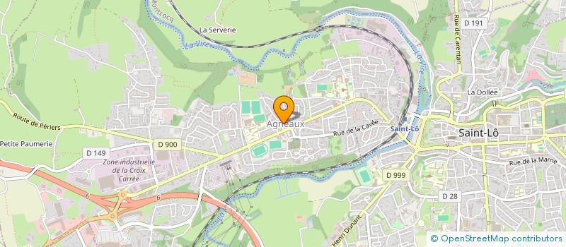 localisation de l'entreprise MADAME MARIE LAURE LEBARBENCHON  AGNEAUX