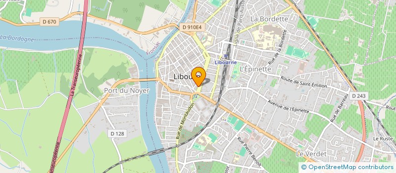 localisation de l'entreprise MADAME MARIE-LAURE LERAT  LATRESNE