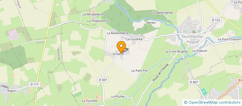 localisation de l'entreprise MADAME MARIE-LAURE LEROUVILLOIS  TEURTHEVILLE-HAGUE