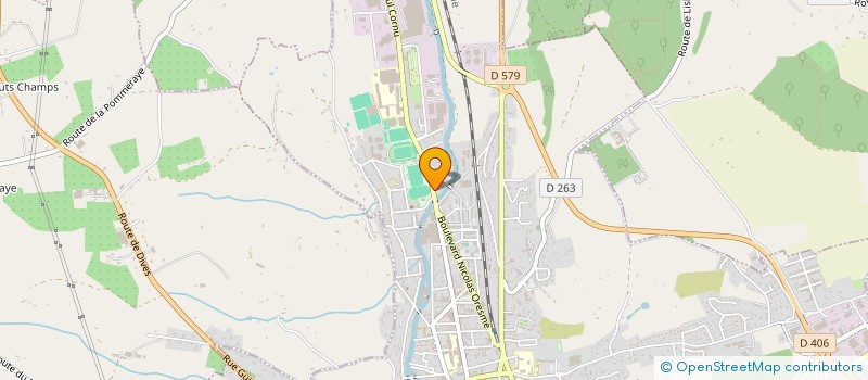 localisation de l'entreprise MADAME MARIE-LAURE LOMBART  LISIEUX