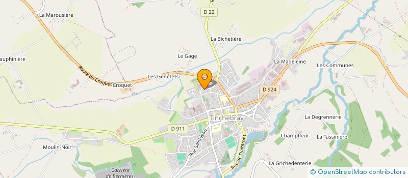 localisation de l'entreprise MADAME MARIE-LAURE MAHEO à TINCHEBRAY-BOCAGE
