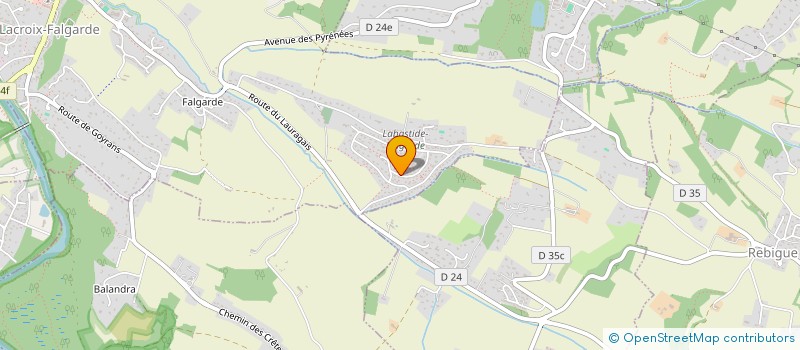 localisation de l'entreprise MADAME MARIE-LAURE MAHZOUG  LACROIX-FALGARDE