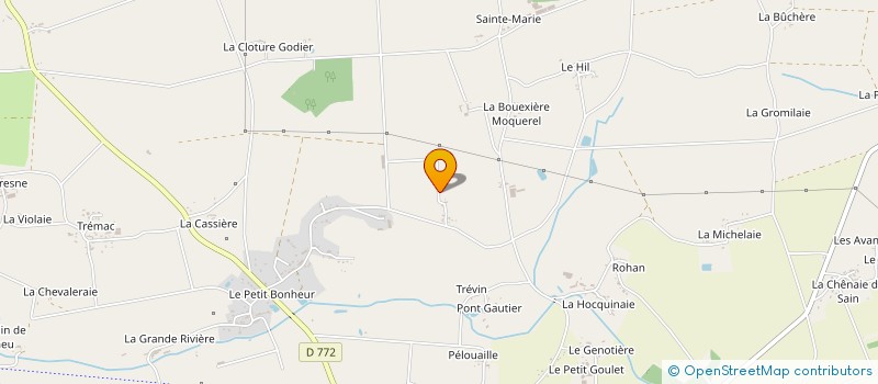 localisation de l'entreprise MADAME MARIE-LAURE MANCEAU  GUIPRY-MESSAC