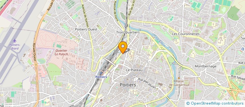 localisation de l'entreprise MADAME MARIE-LAURE MARCOMBES  POITIERS